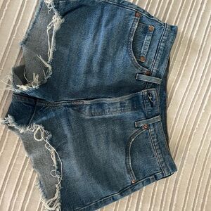 Levi's Blue Jean Shorts